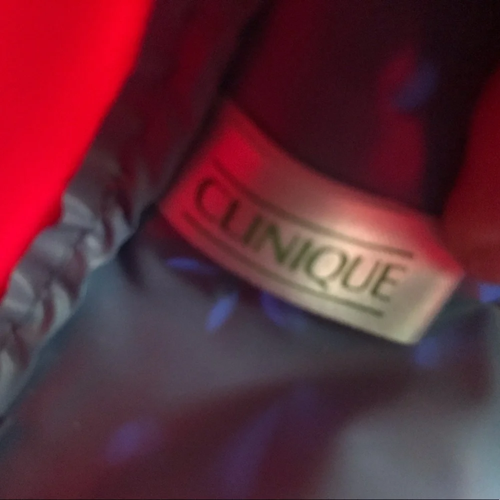 NWOT CLINIQUE Cosmetic Makeup Small Bag Case